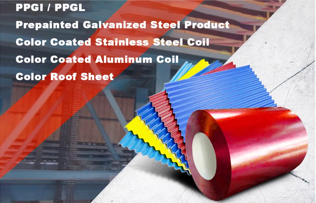 Painted Aluminum Coil Color Coated Steel Coil Price PVDF/PE Prepainted Aluminum Coil/Roll/Steel Sheet