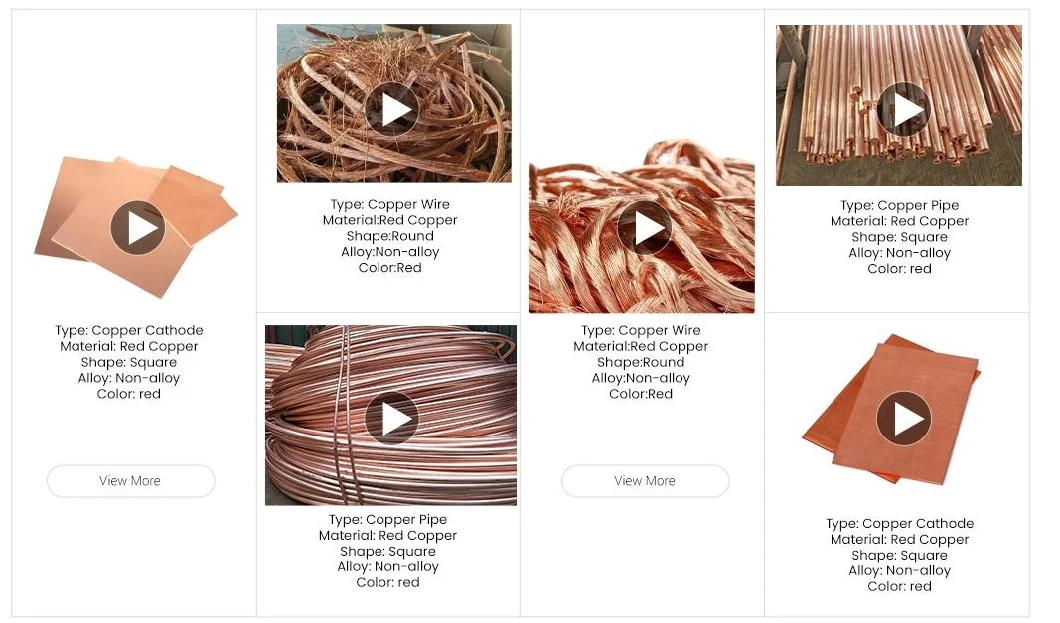 Copper Material From China Manufacturer 99.9% Copper Wire Scrap Copper Wire